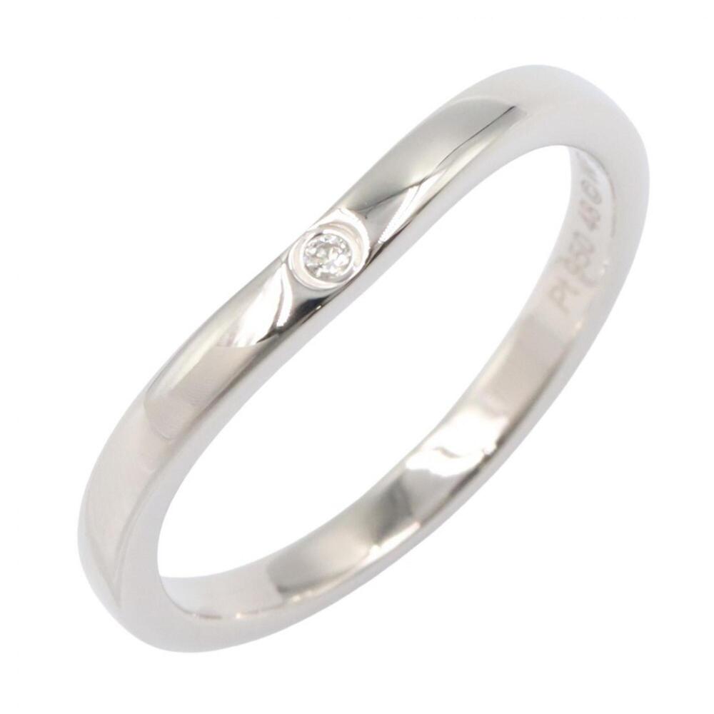 CARTIER Silver Diamond Ring
